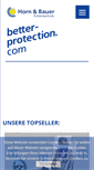 Mobile Screenshot of better-protection.com