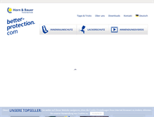 Tablet Screenshot of better-protection.com